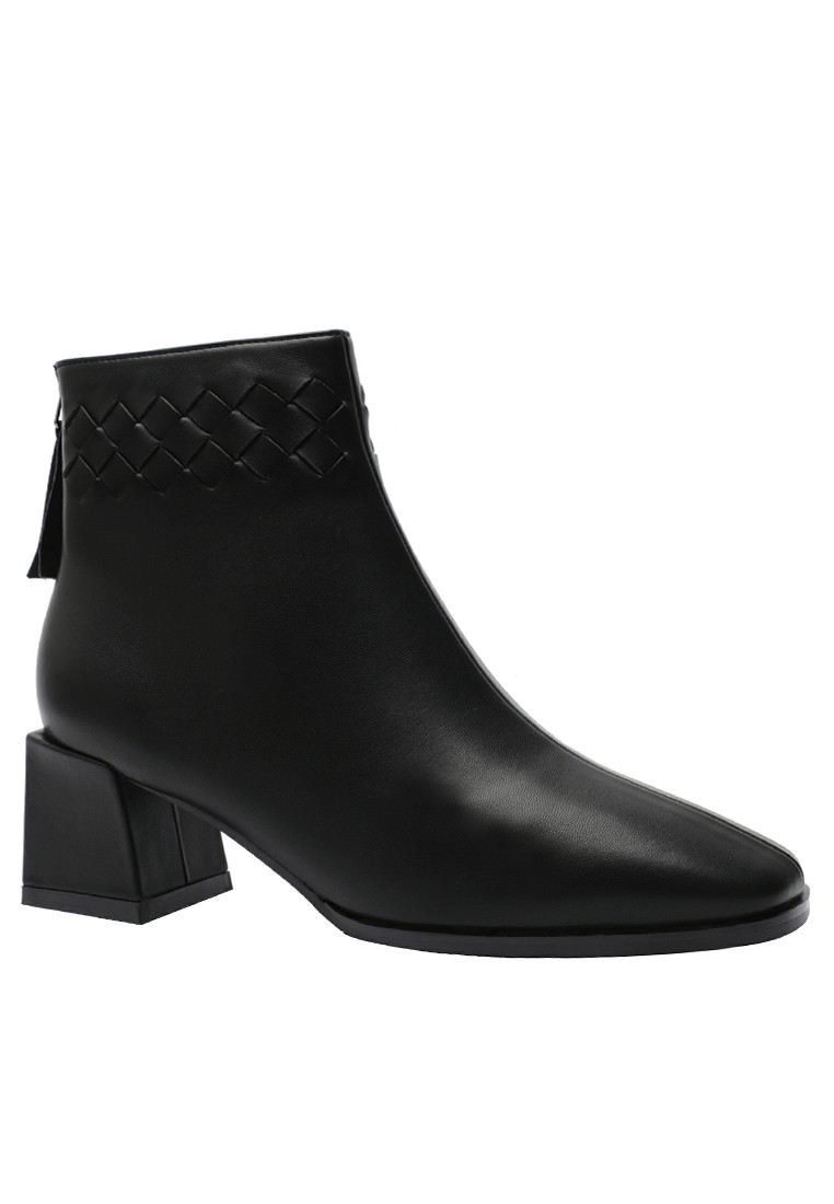 Synthetic Leather Ankle Boots 2156-25