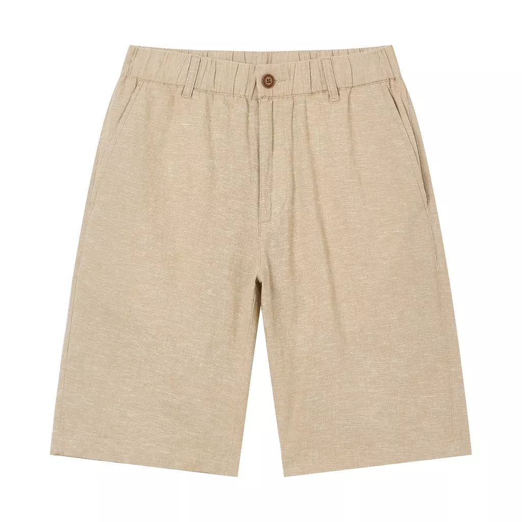 Giordano Men's Linen Cotton Shorts 0110622707