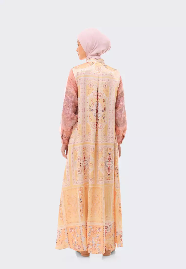 Ria Miranda Light Honey Maziya Dress