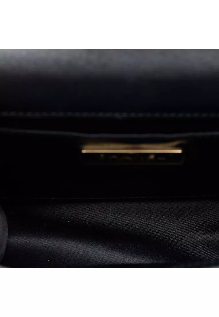 Pre-Loved Chanel Mini Square Calfskin Coco Embossed Flap