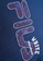 FILA navy FILA x White Mountaineering Men's Weaving Pattern Logo Cotton T-shirt E3CE8AAC7A67C8GS_4