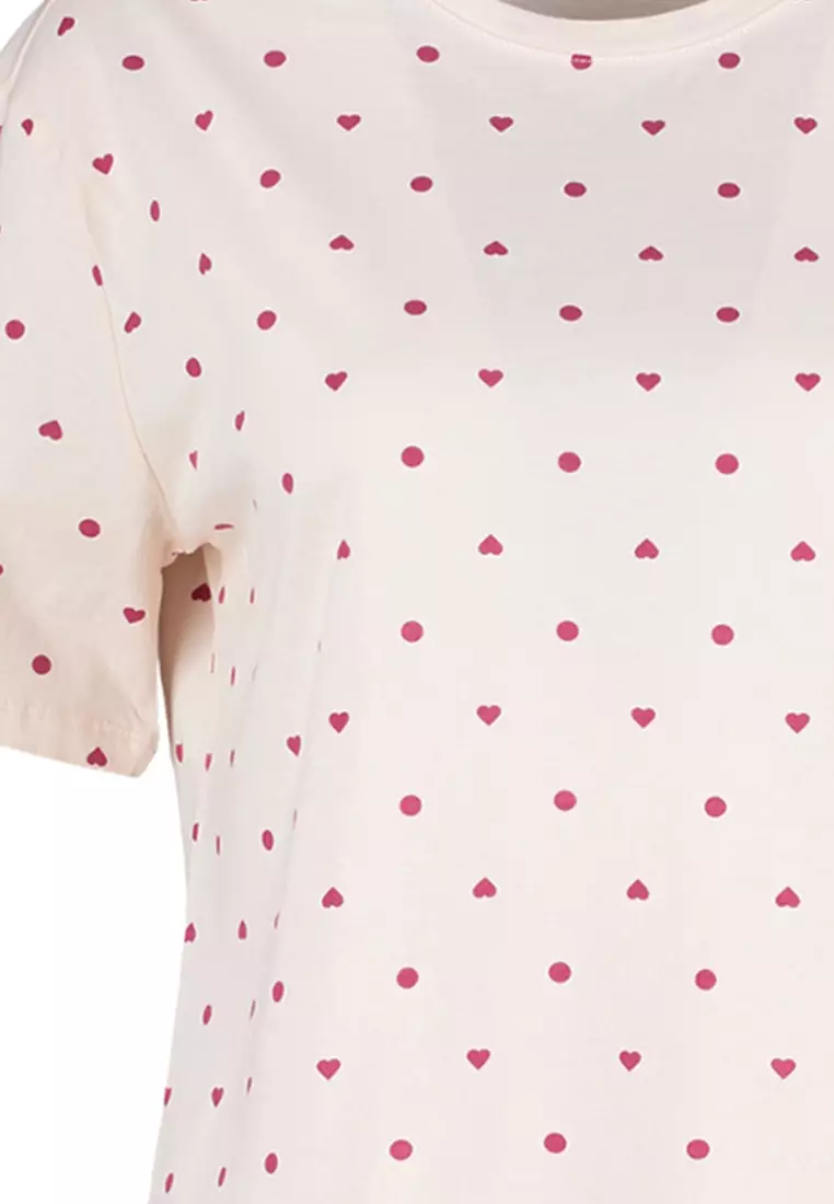 Heart Pajamas Set