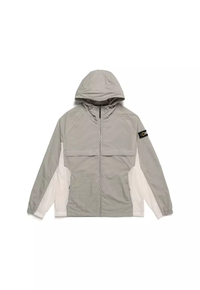 Unisex FERILEX Color Block Lightweight Windproof Jacket