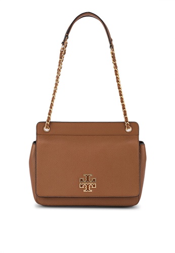 Buy Tory Burch Britten Flap Shoulder Bag Nt 2021 Online Zalora Singapore