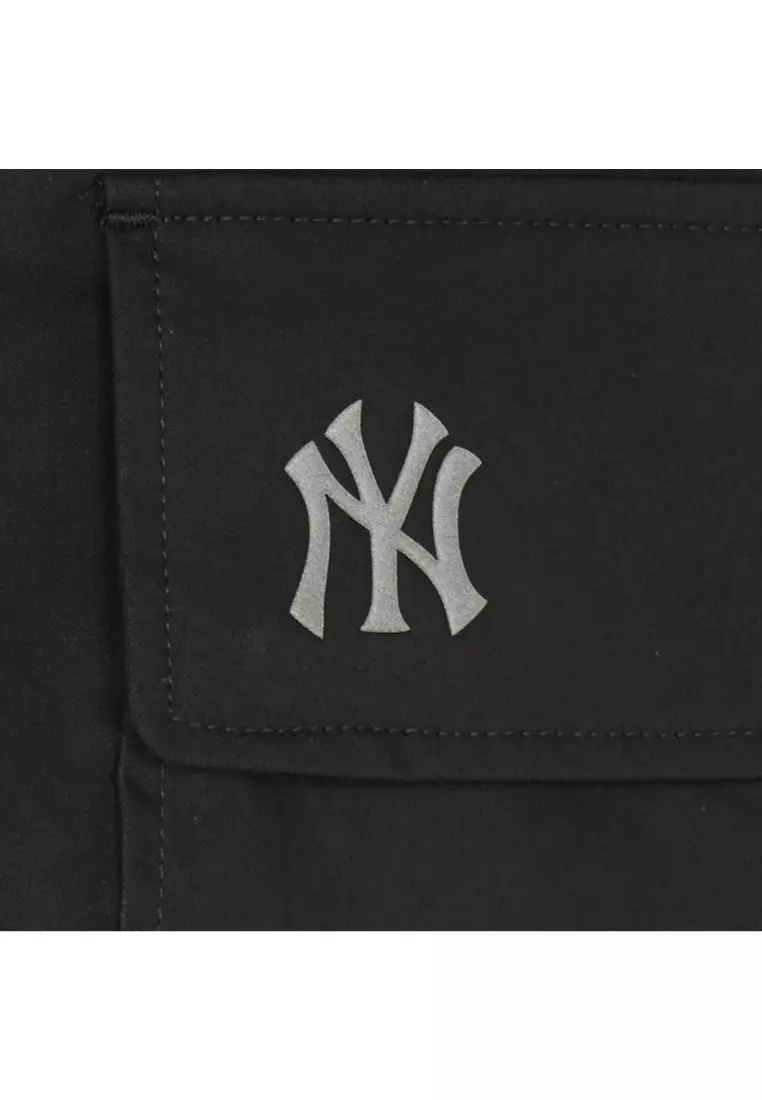 BASIC SUMMER TAPERED COTTON CARGO JOGGER PANTS NEW YORK YANKEES