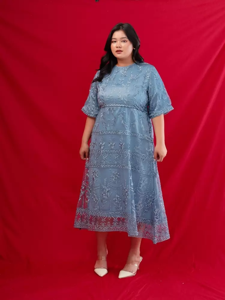 xtramiles Ladies  chantal dress blue