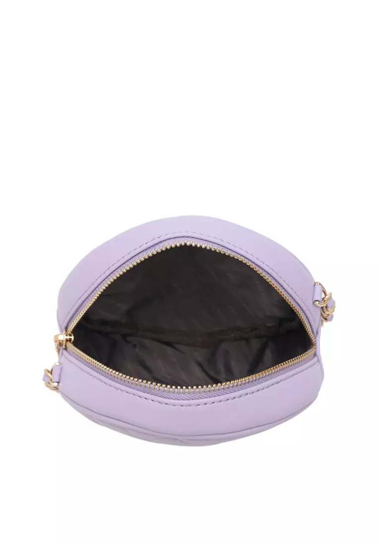 Women's Casual Chain Sling Bag / Crossbody Bag - Purple
