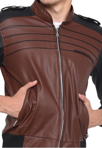 Jual Java Seven Java Seven Jaket Pria Hjn 024 Coklat Original