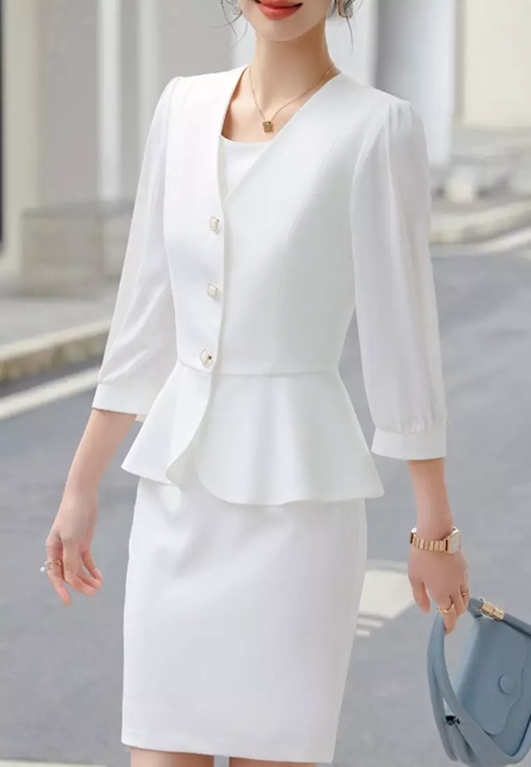 Elegant Single Breasted Suit YGH-EQ6010