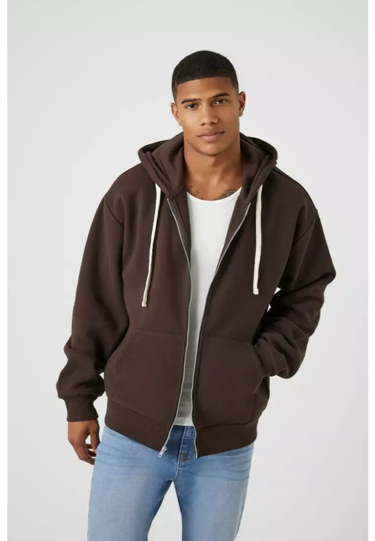 Buy FOREVER 21 Drawstring Zip Up Hoodie 2024 Online ZALORA