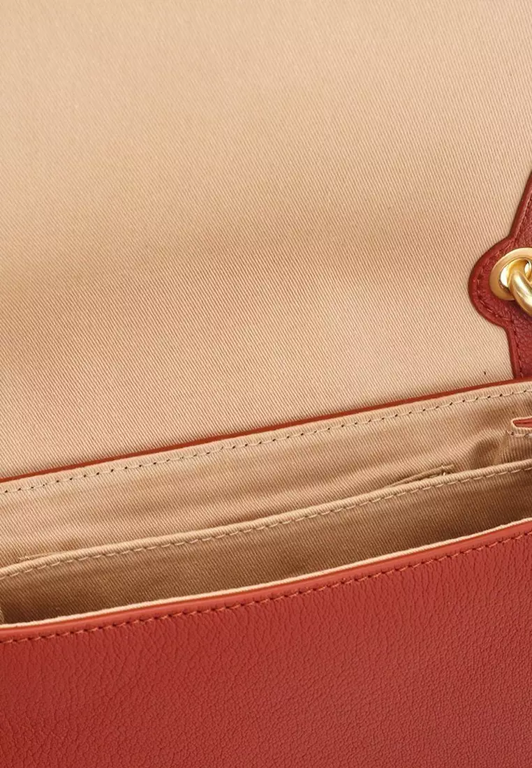 Hana Crossbody Bag in Reddish Brown