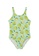 MANGO KIDS yellow Lime Print Swimsuit F1E3EKA43C3D9EGS_1