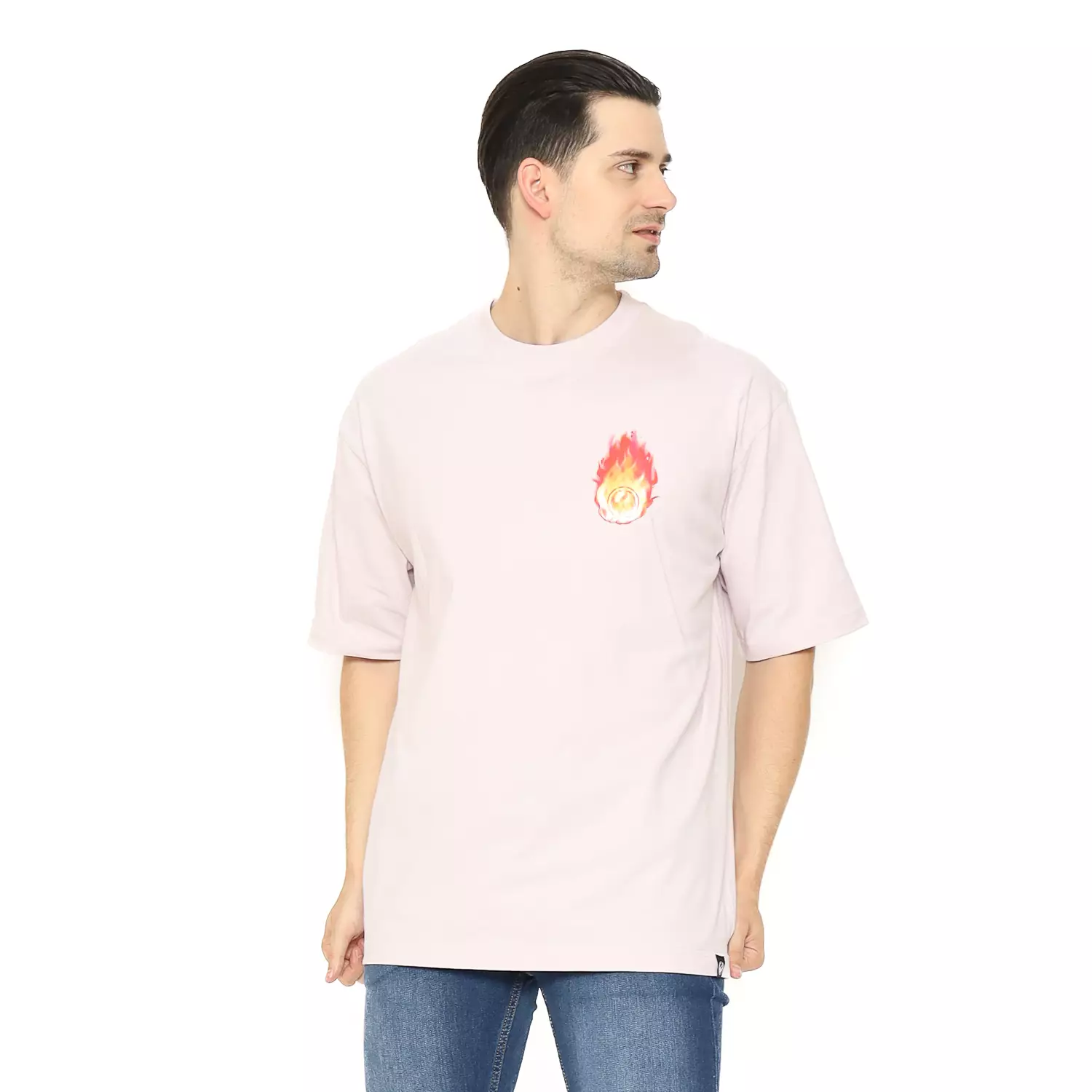 Dragon Kaos Lengan Pendek Pria Sphere Oversize Men Tee Planet Surf