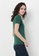 nicole green Nicole Round Neck Short Sleeve 100% Cotton Fitted Tee AC722AA694507BGS_4