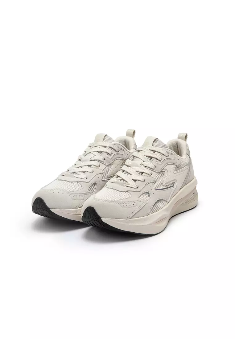 Spire Retro Men’s Retro Culture Shoes in Grey/Oat Milk