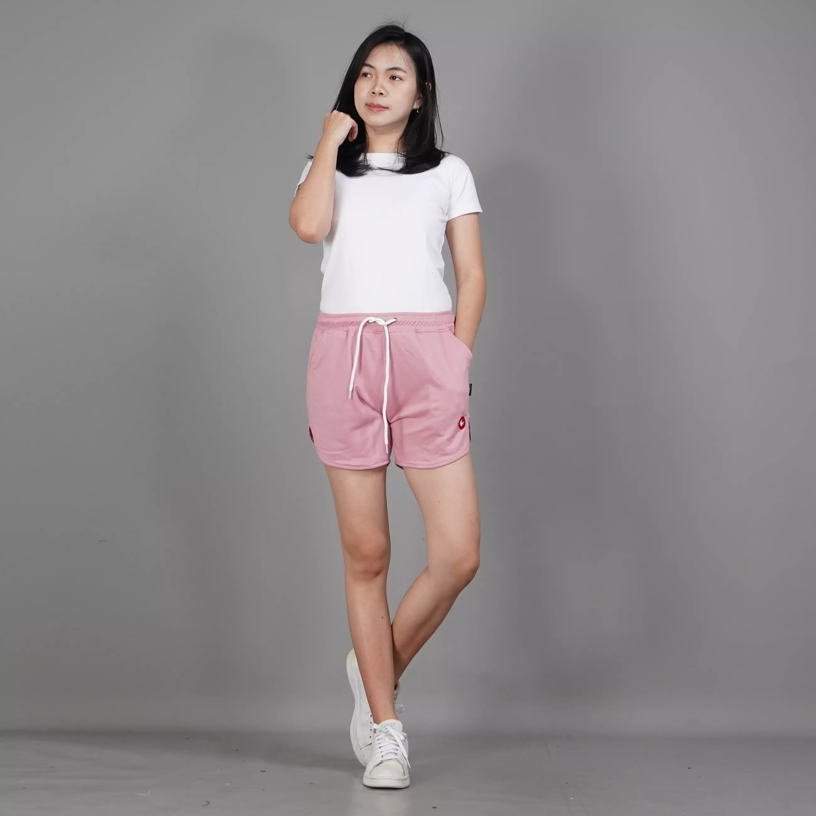  MINI Celana Pendek Wanita Hot Pants Sport Pants Wanita - PINK