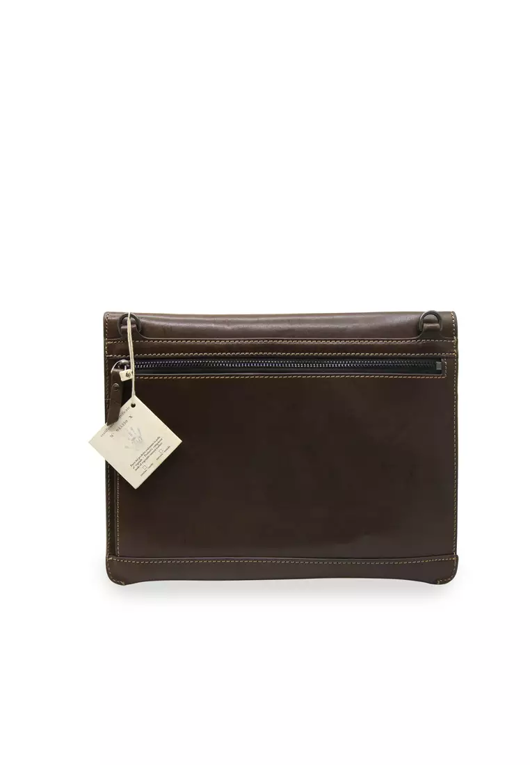 Buy Urban Stranger Leather Briefcase 2024 Online ZALORA Singapore