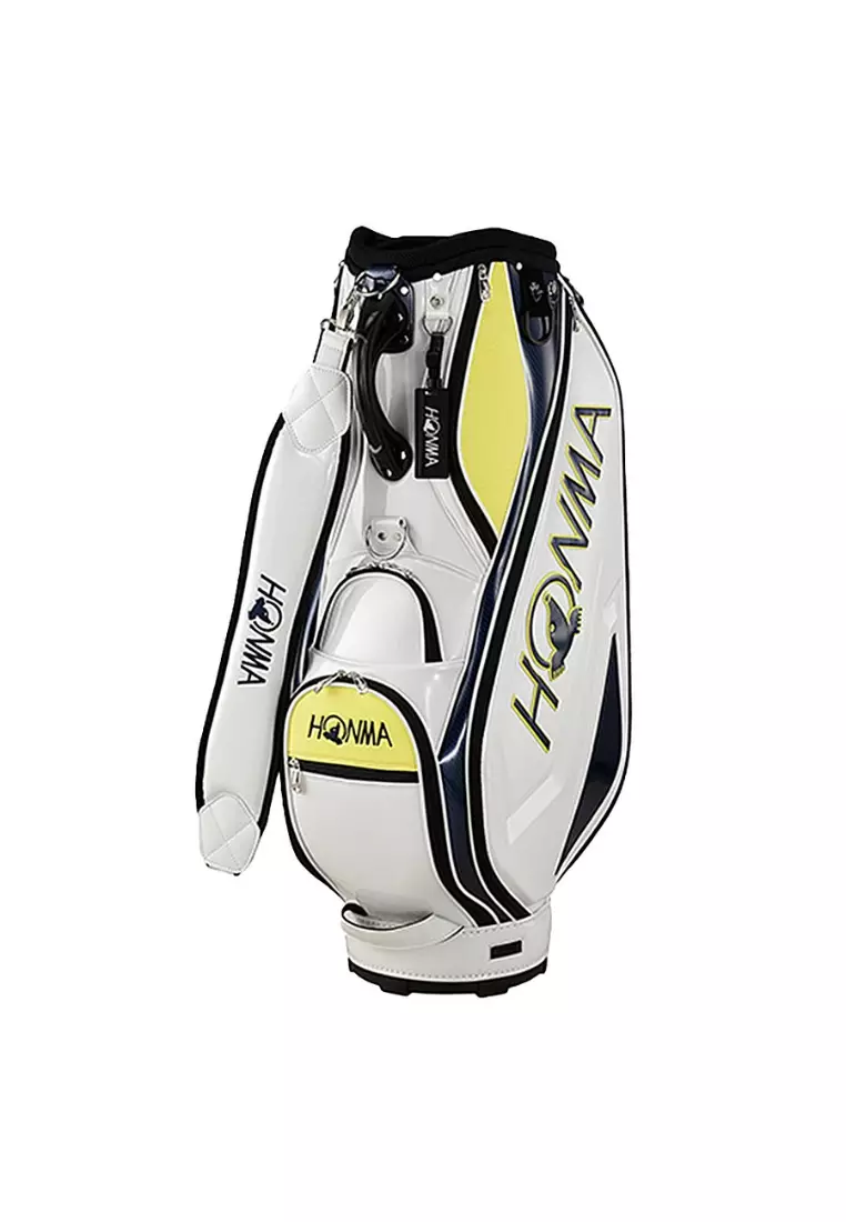 Honma Caddie Bag CB12305 (White/Yellow)