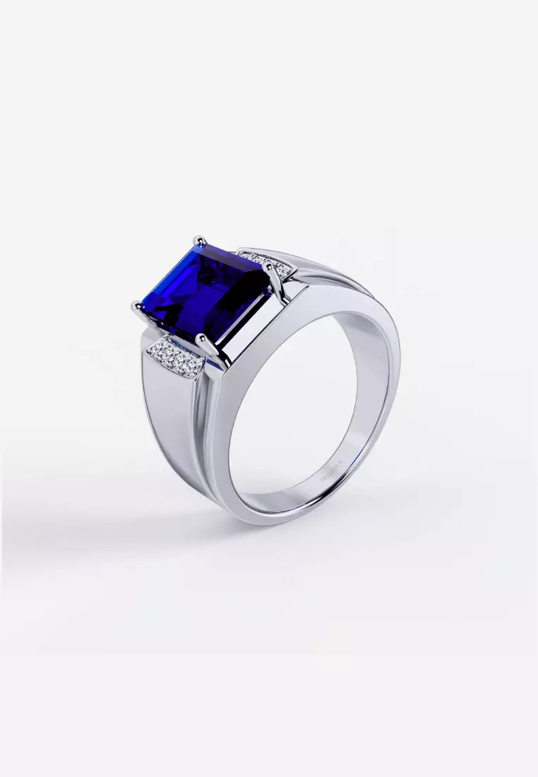 Vinstella Men’s Sky Sapphire Ring