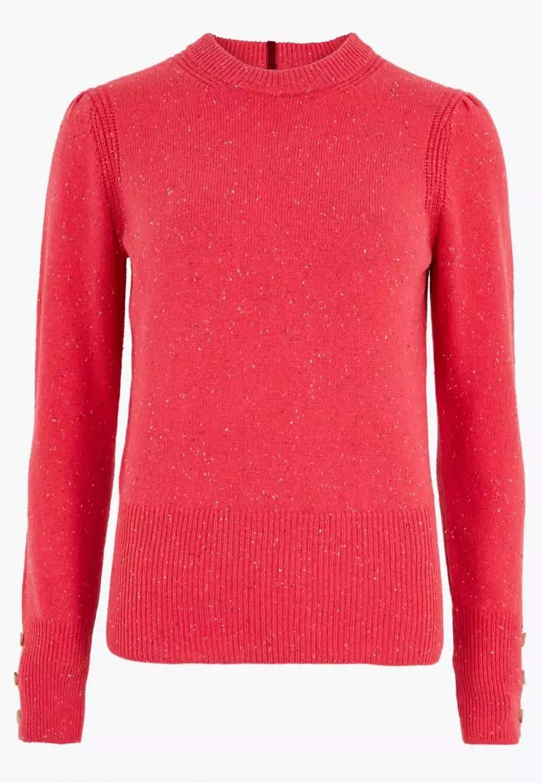 Buy MARKS & SPENCER Cotton Button Detail Jumper 2024 Online