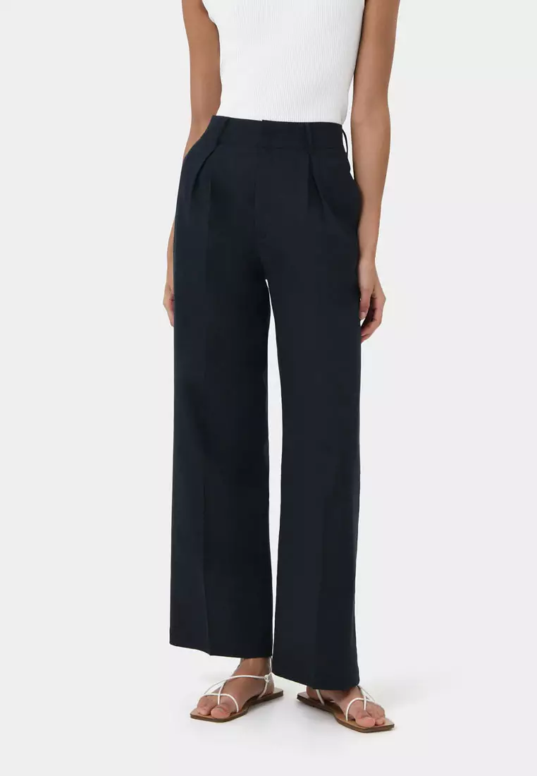 Perry Linen Tailored Pants