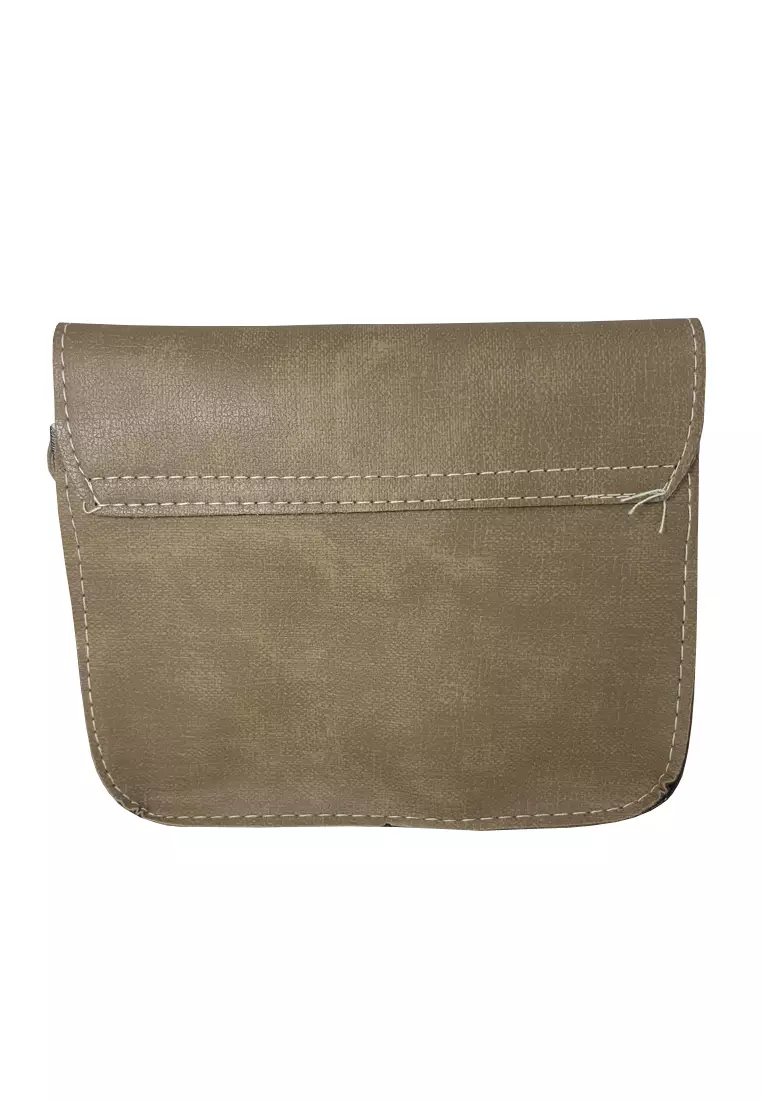 Calvin Klein Moss Convertible Sling Bag, Brown