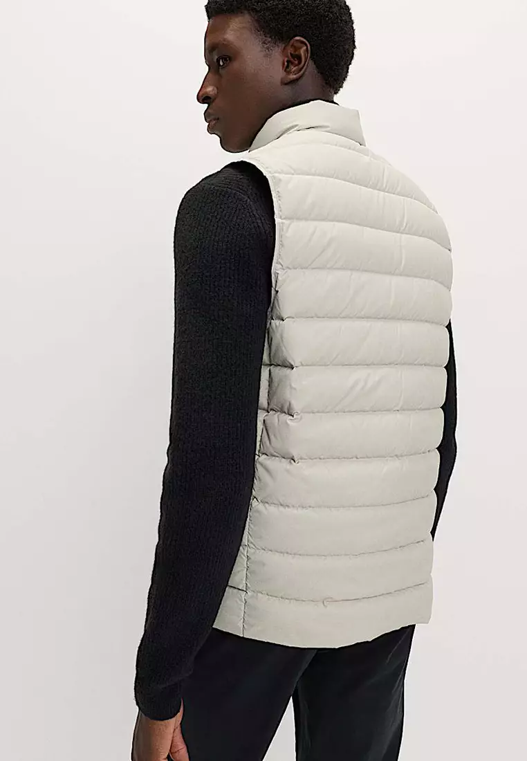 Feather and Down Padded Lightweight Gilet