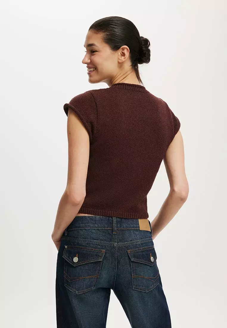 Jada Organic Rib Tank - Gray
