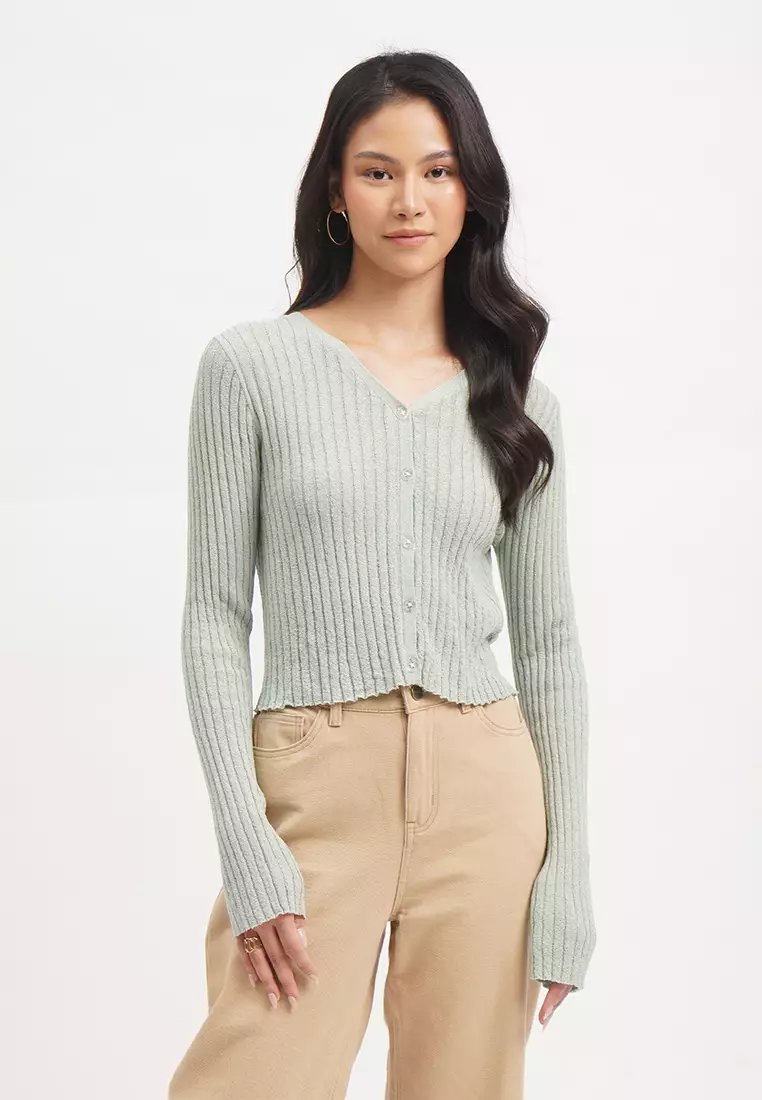 Slim fit cardigan womens clearance