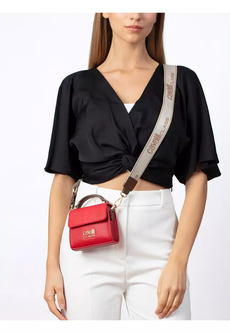Cavalli Class AMALFI Mini Brown Fashion Crossbody Bag