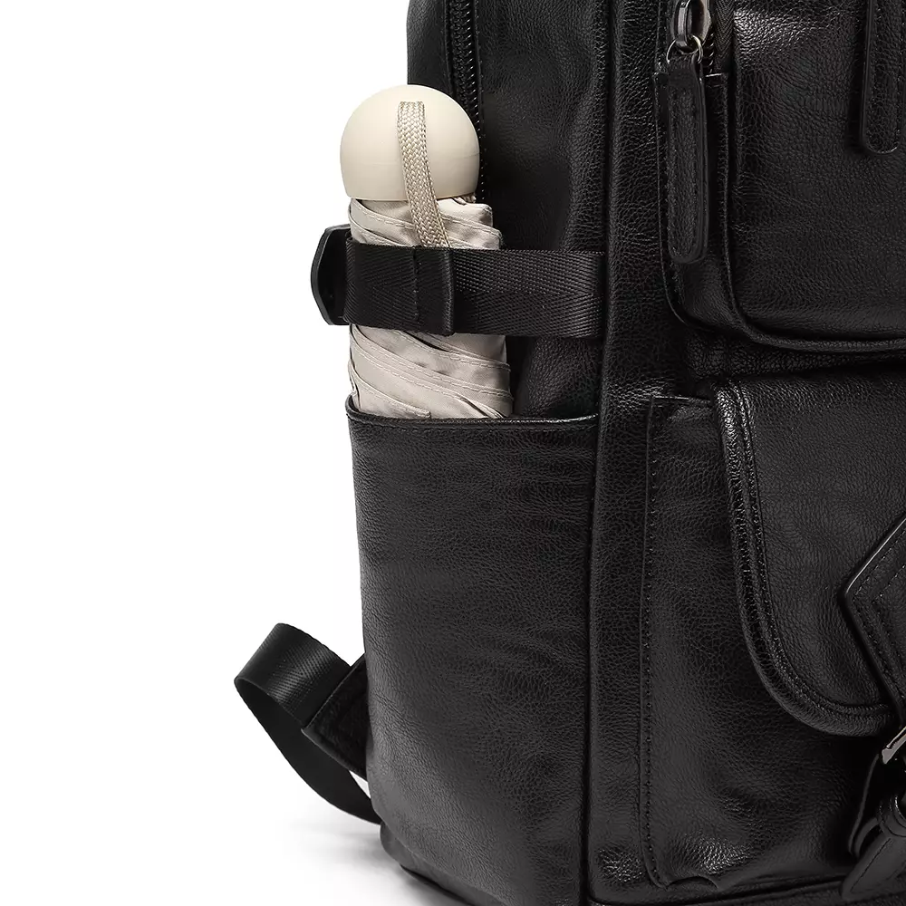 Luminox Tas Ransel Kasual Kulit PVC Sintetis IEG - Tas Ransel Pria Wanita Unisex - Backpack Daypack