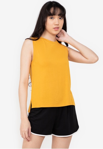 ZALORA BASICS Basic Sleeveless T-shirt | ZALORA Malaysia
