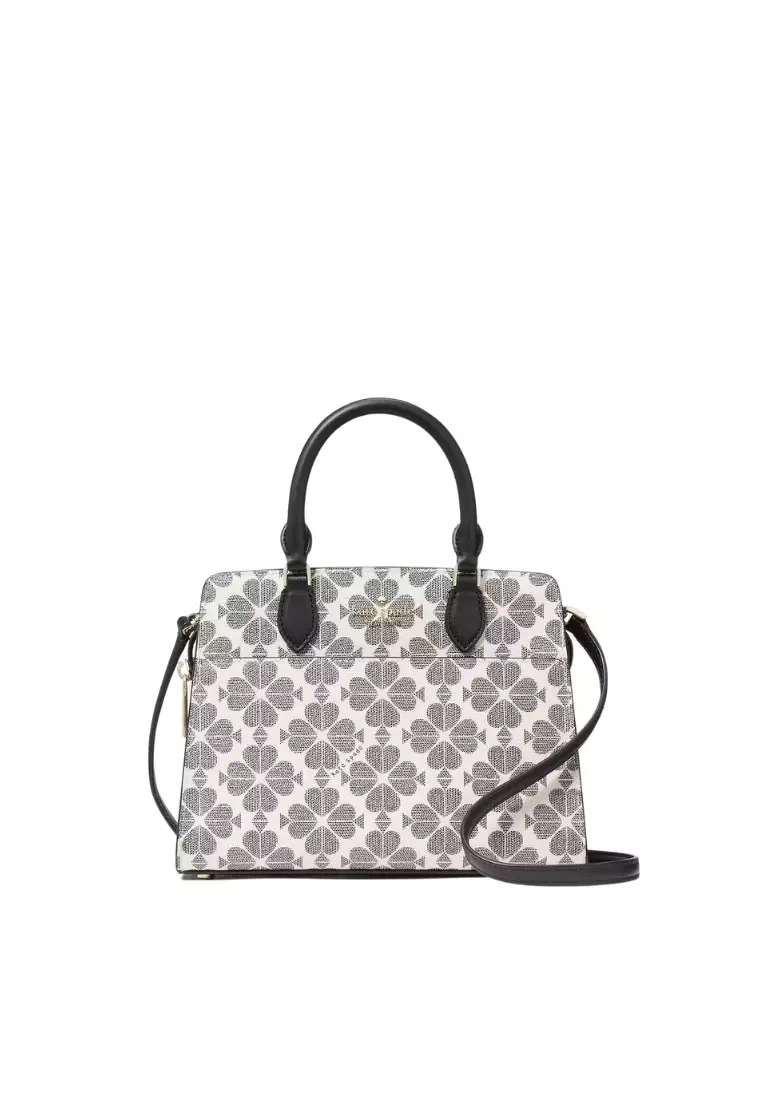 Kate Spade Black Floral good Satchel