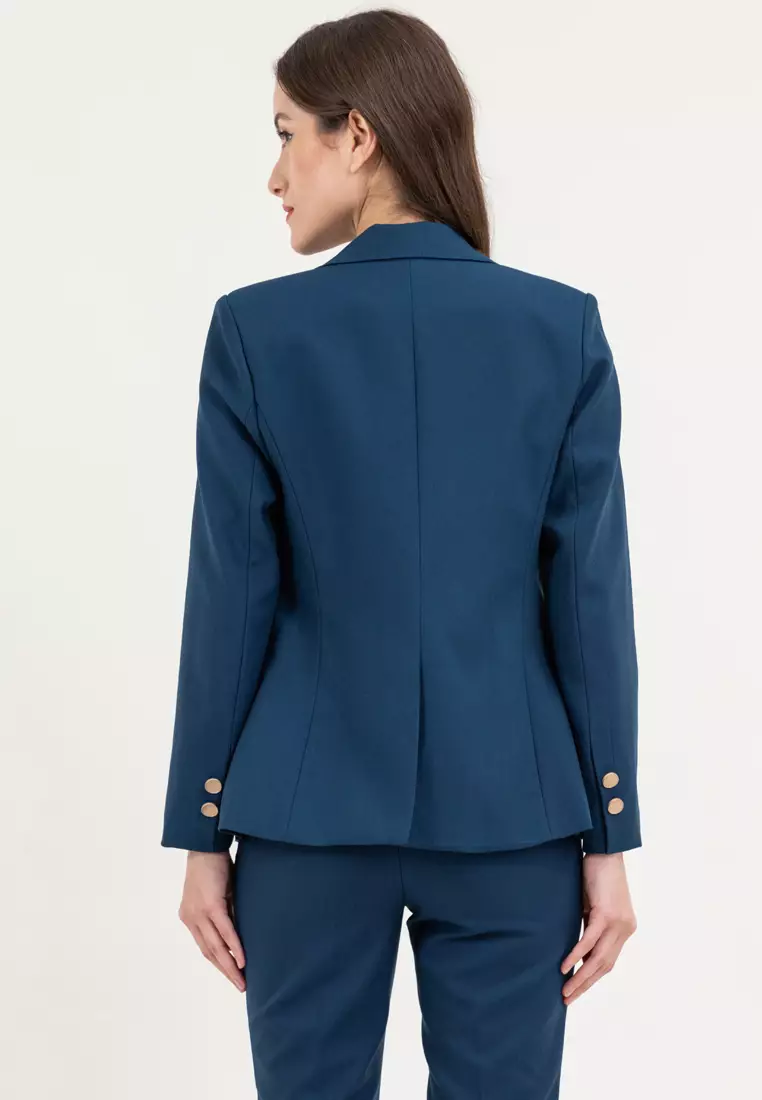 Soft Structured Suit Blazer