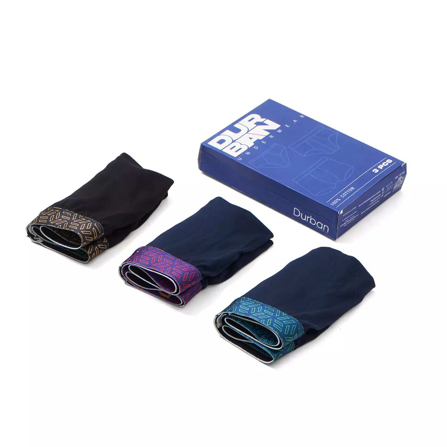 Durban Men's Brief Celana Dalam Isi 3 DU 03-683 Mix Color