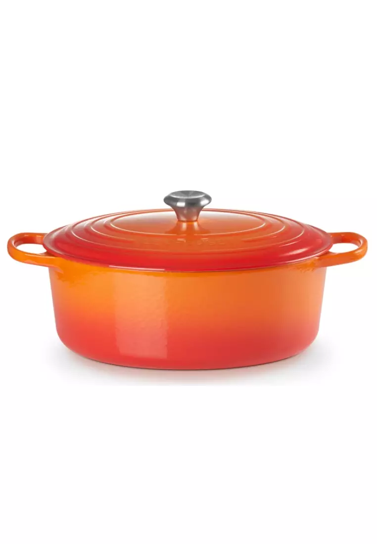 Buy Le Creuset Le Creuset Signature Volcanic Cast Iron 35cm Oval
