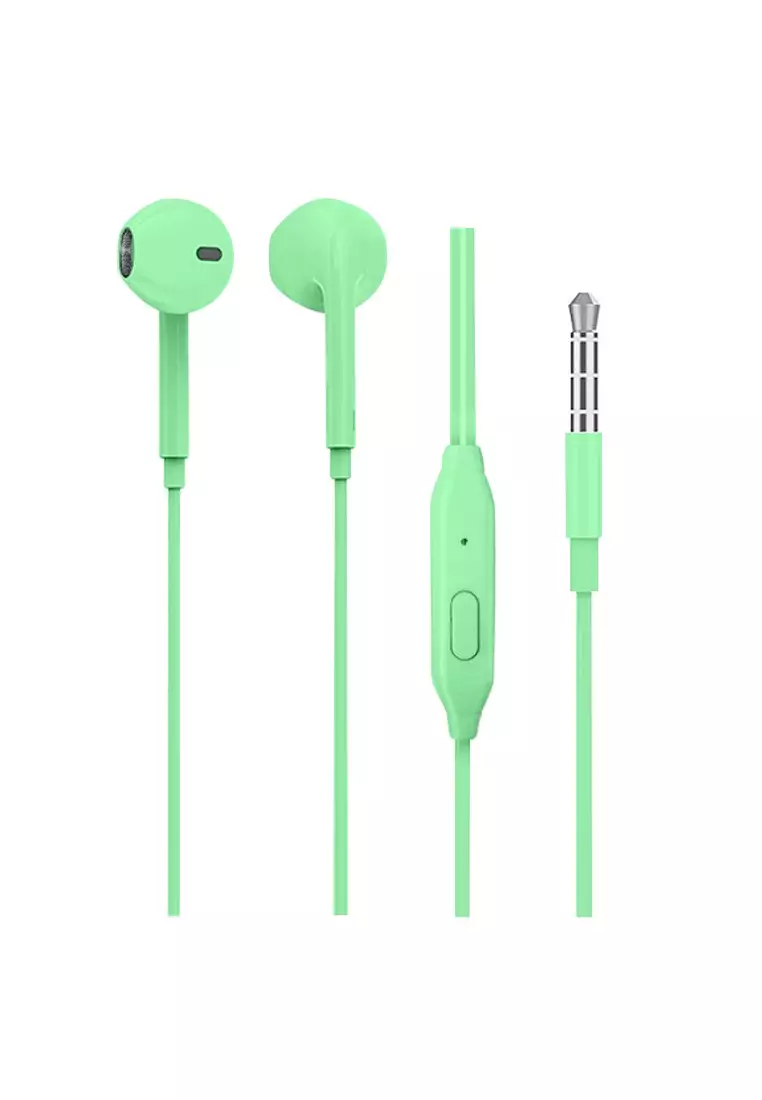 Denmen DR01 Bean Earphone Green