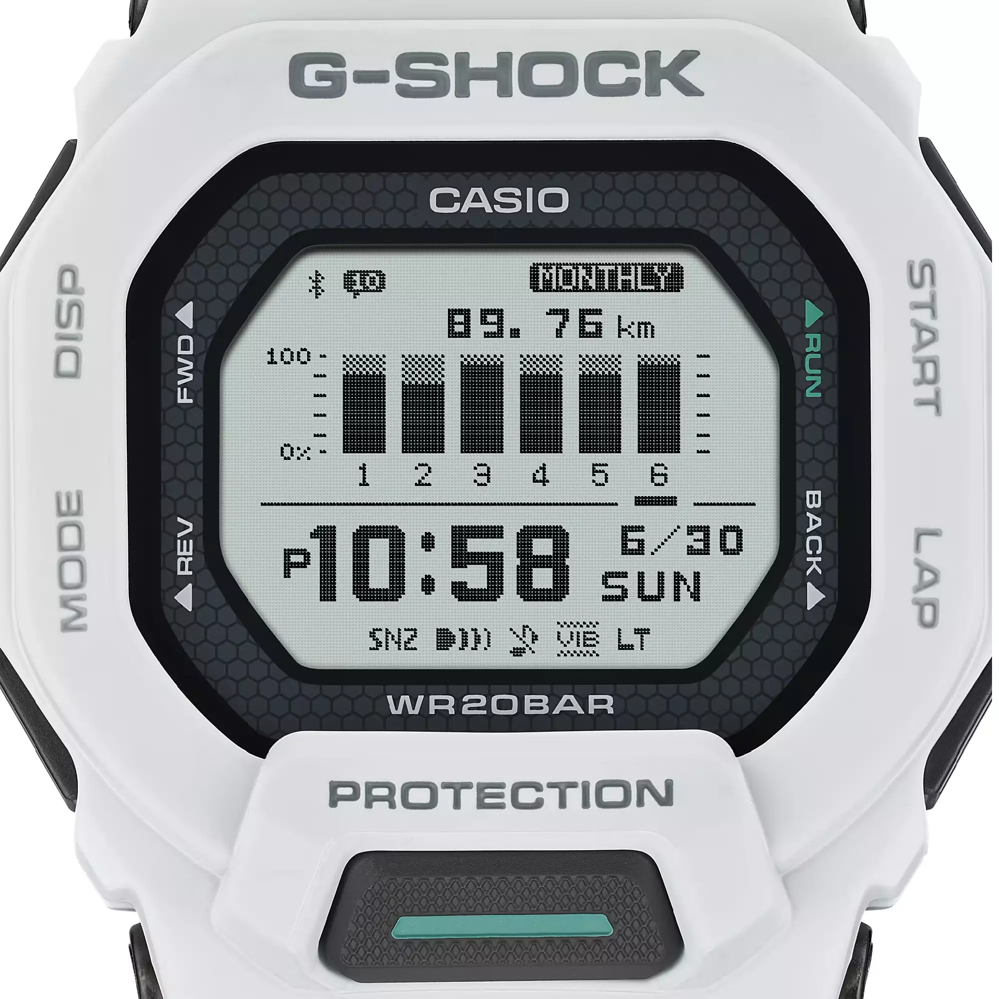 Casio G-SHOCK Jam Tangan Pria dengan format Digital GBD-200-7DR