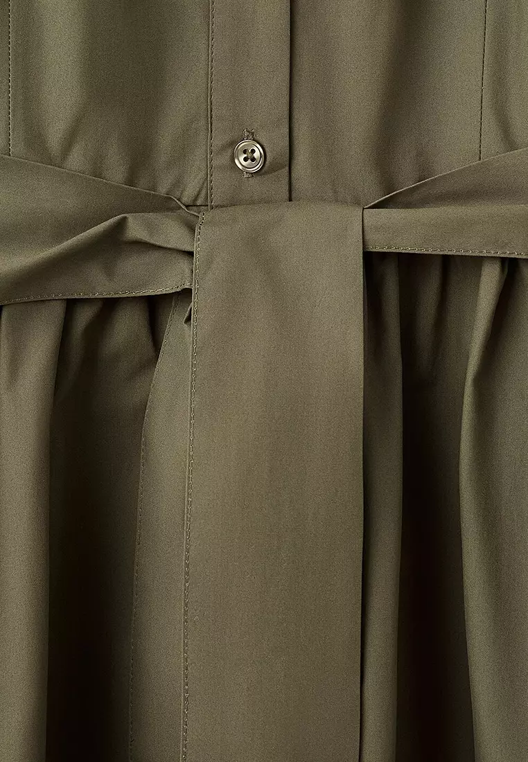 Belt Shirt Dress