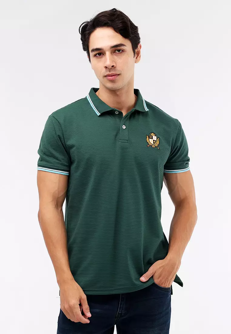 Collared Shirt Jacquard