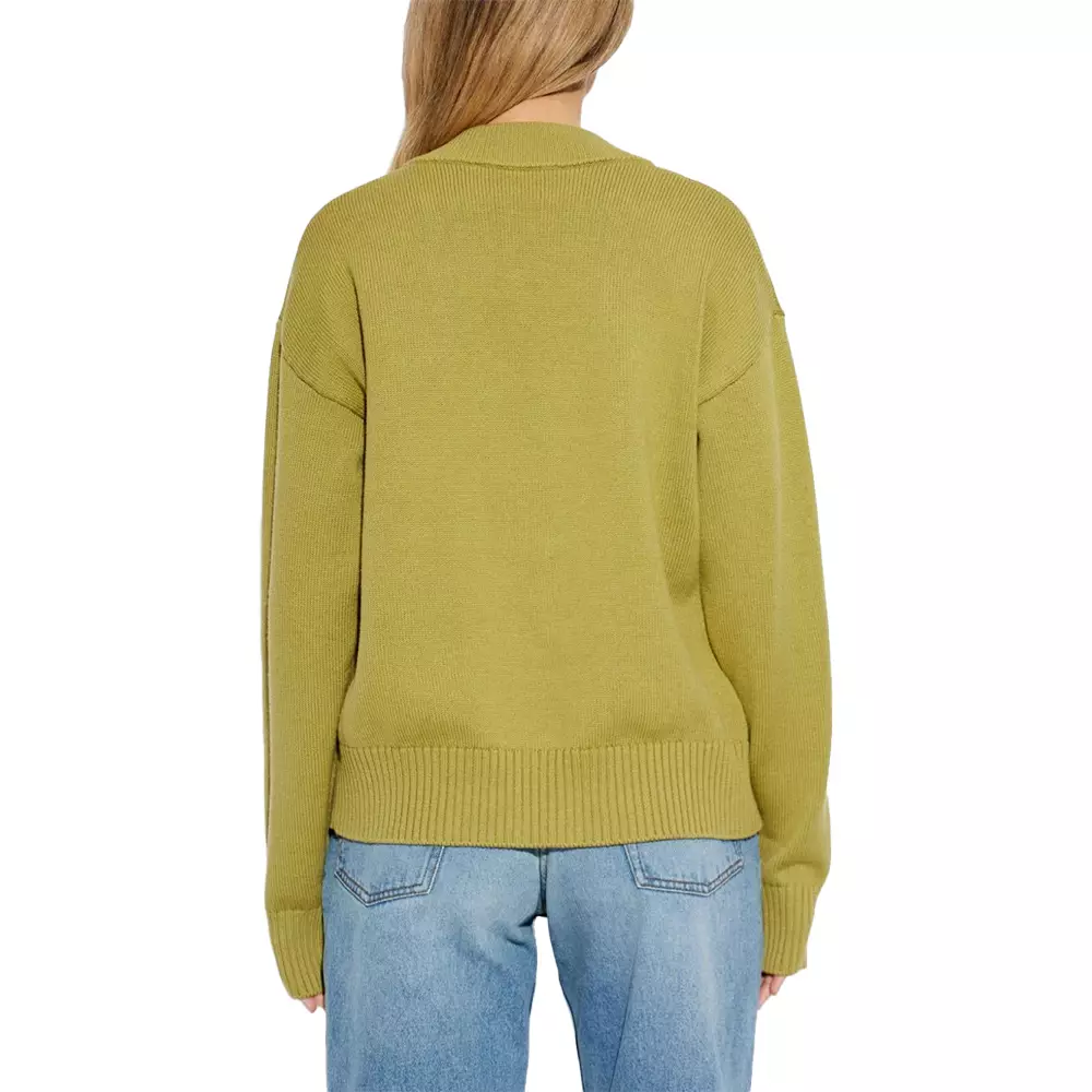 Off White Ami De Coeur Wool Cardigan Green