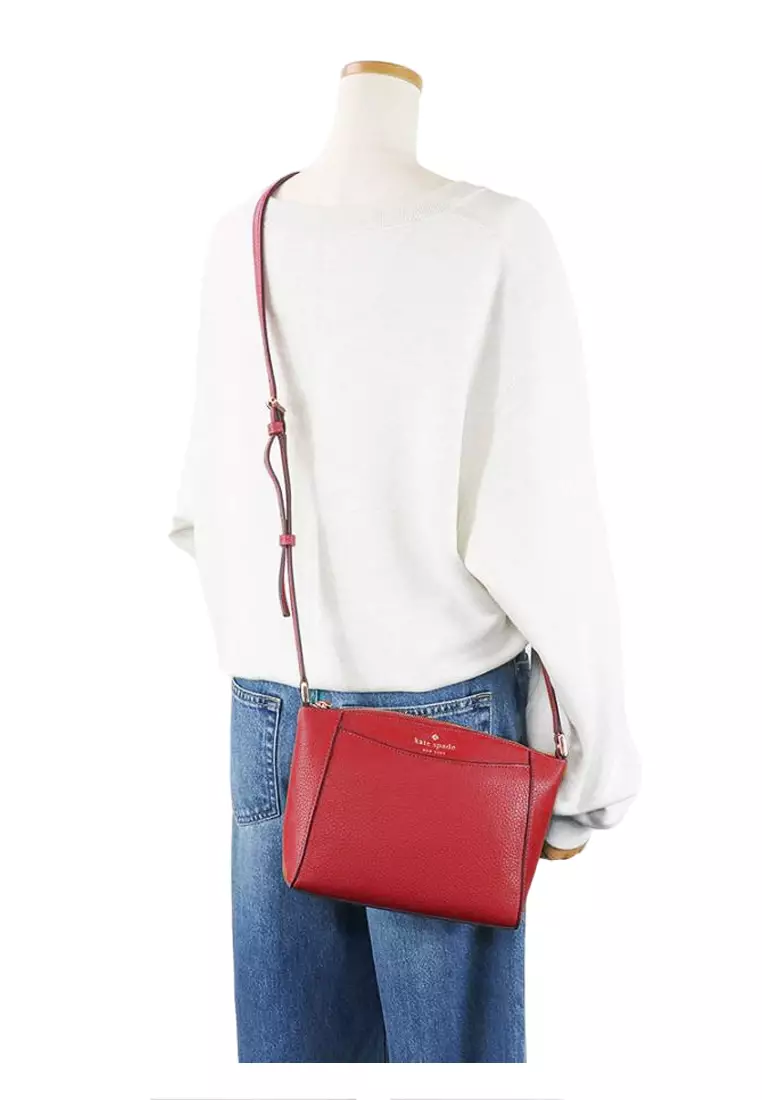 Monica Crossbody - Red Jam