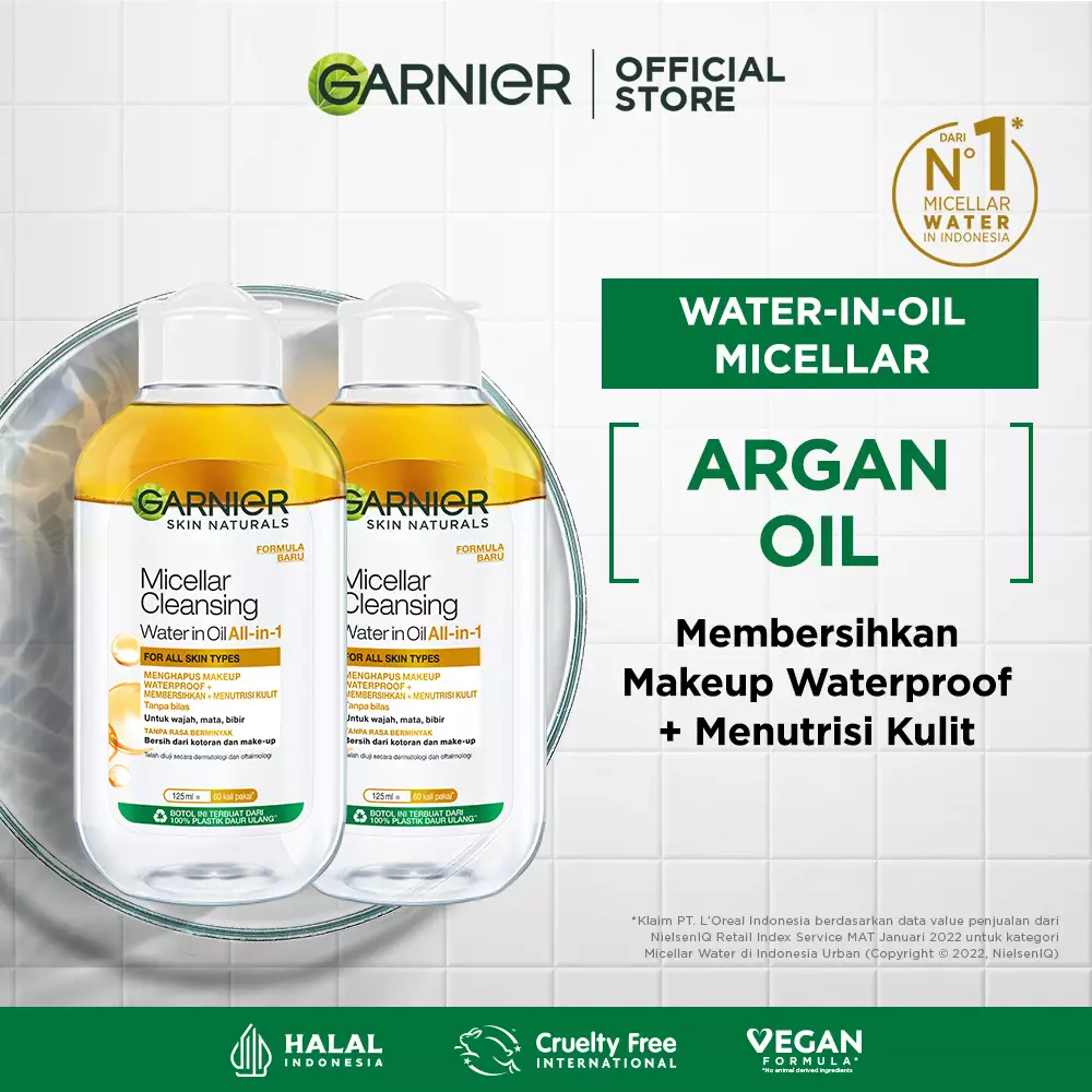 Garnier micellar water biphase store