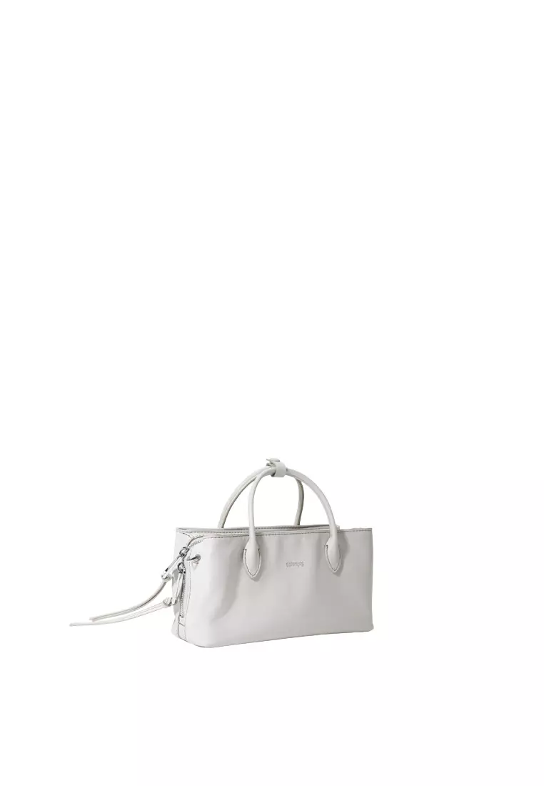TONA II Top Handle Bag - Light Grey