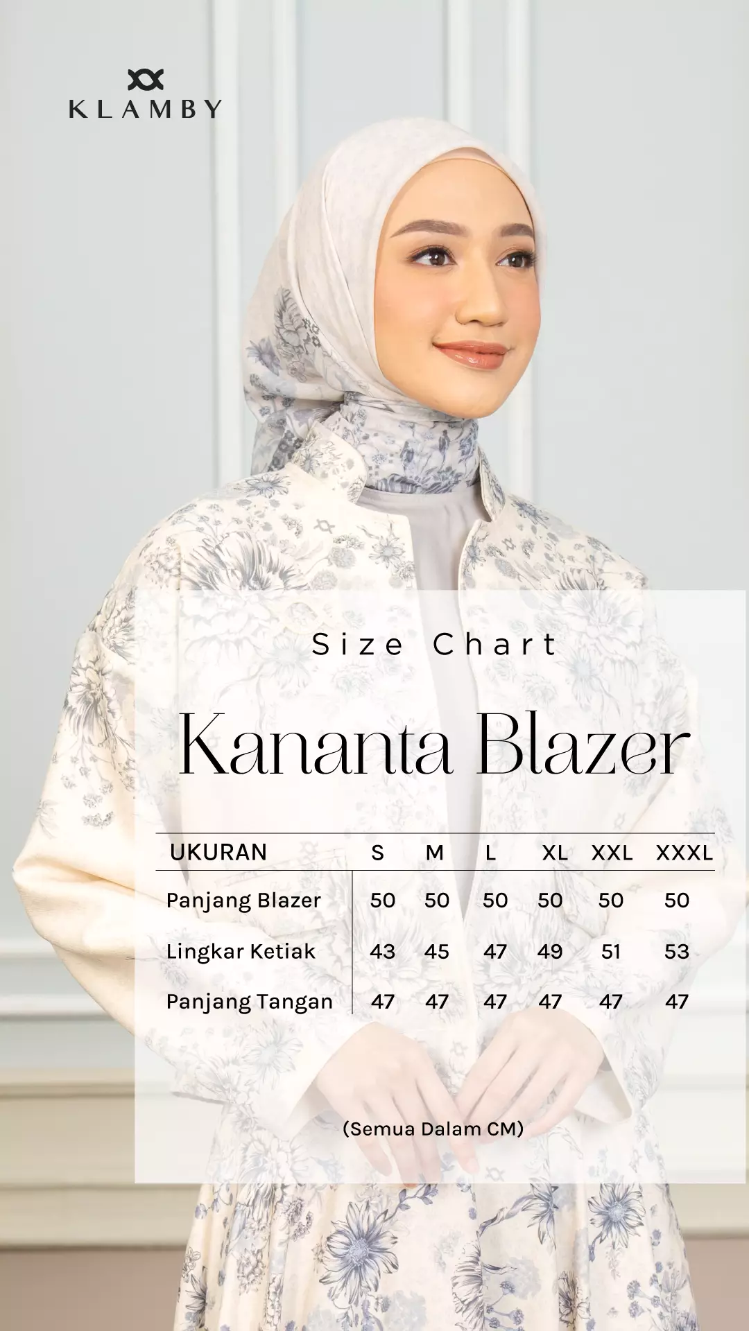 Klamby - Kananta Blazer Celestial Pearl