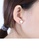 Glamorousky white Simple and Fashion Geometric 8mm Imitation Pearl 316L Stainless Steel Stud Earrings 65351ACC58E3C1GS_4