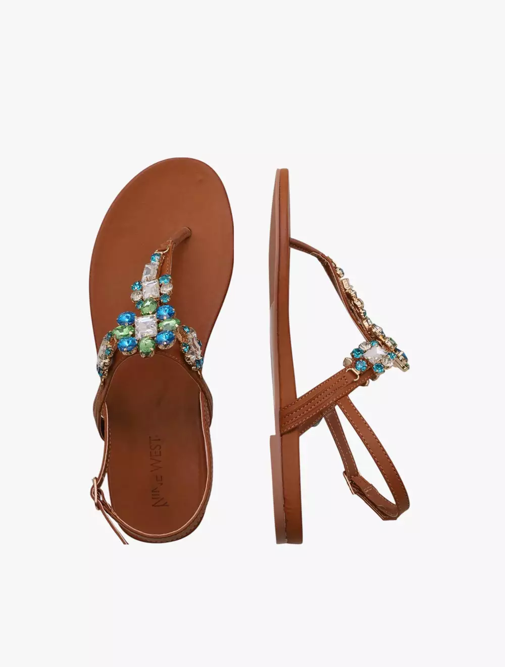 Payless Nine West Womens Nicoline Slingback Sandals - Olive_05