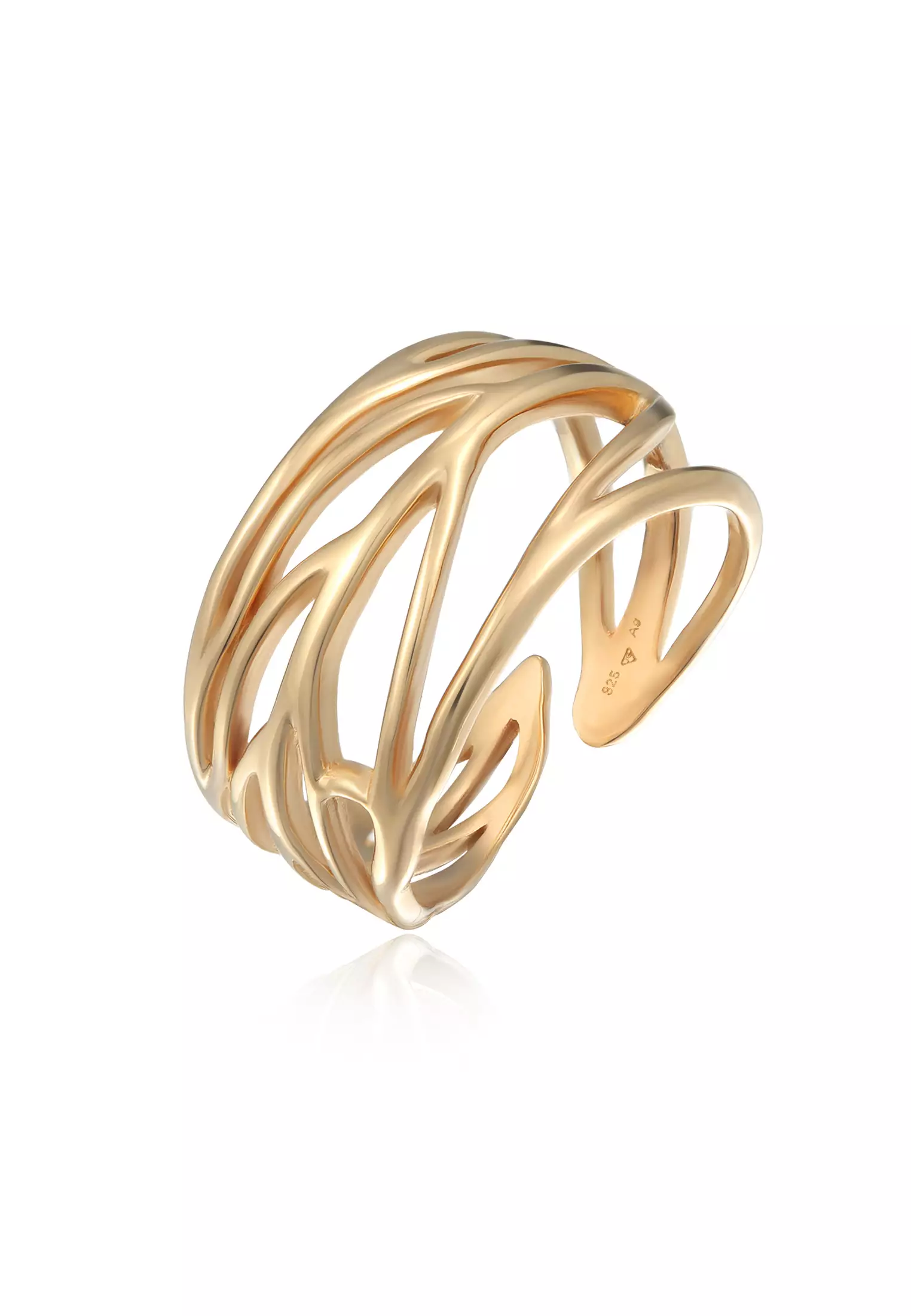 Gold leaf wrap ring online