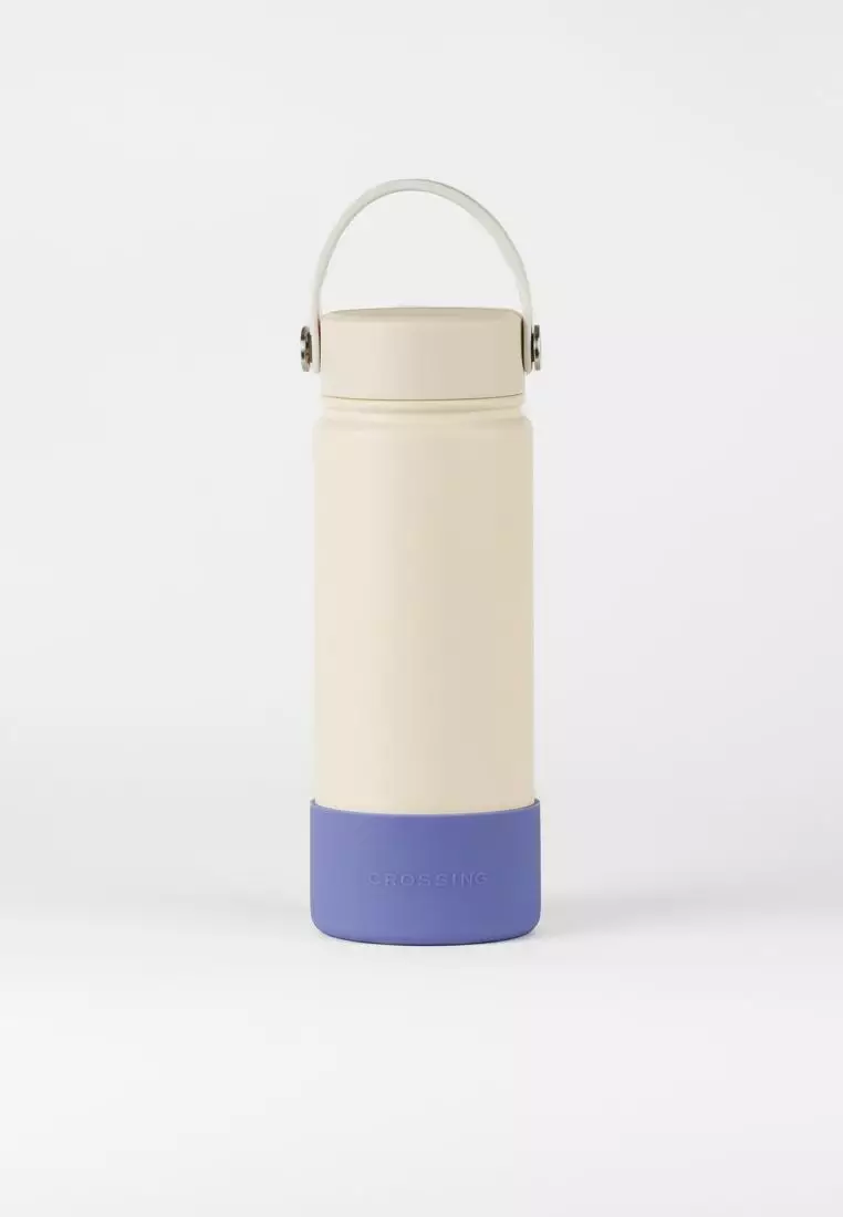 Crossing Silicone Water Bottle Boot - Fits Diameter 9-9.5cm (1100ml) Blistered Pack - Sky Blue