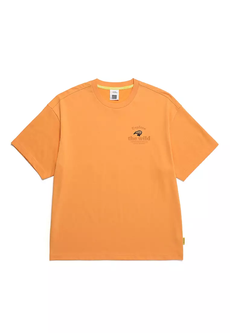 男女同款奇異鳥圖案Eco短袖T恤